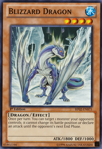 Blizzard Dragon - BP02-EN075 Common Unlimited