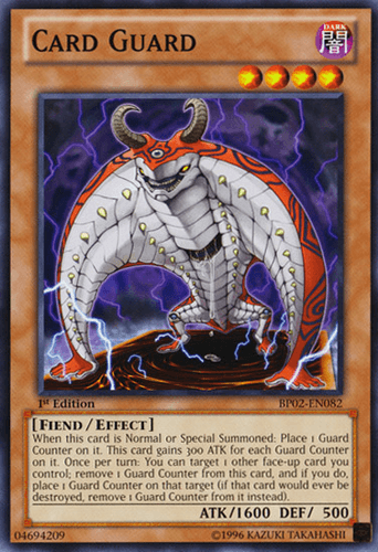 Card Guard - BP02-EN082 Common 1st Edition