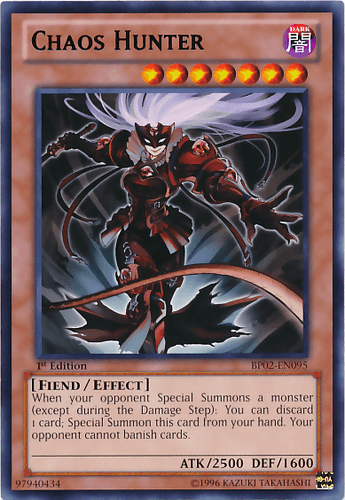 Chaos Hunter - BP02-EN095 Rare Unlimited