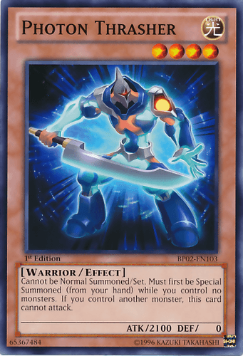 Photon Thrasher - BP02-EN103 Mosaic Rare 1st Edition