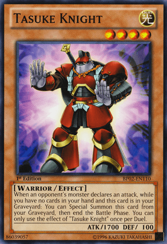 Tasuke Knight - BP02-EN110 Mosaic Rare 1st Edition