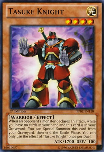 Tasuke Knight - BP02-EN110 Common 1st Edition