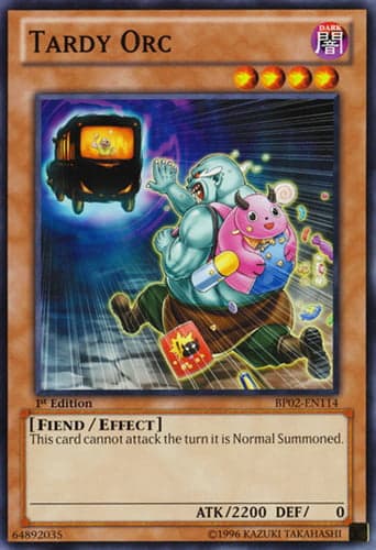 Tardy Orc - BP02-EN114 Mosaic Rare Unlimited