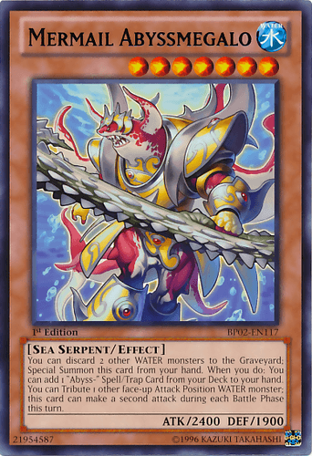Mermail Abyssmegalo - BP02-EN117 Rare Unlimited