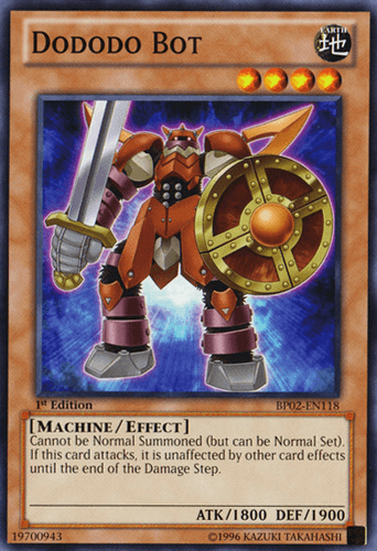 Dododo Bot - BP02-EN118 Mosaic Rare Unlimited