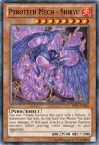 Pyrotech Mech - Shiryu - BP02-EN122 Rare Unlimited