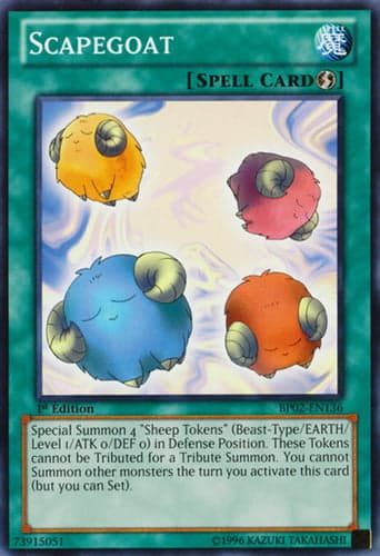 Scapegoat - BP02-EN136 Common 1st Edition
