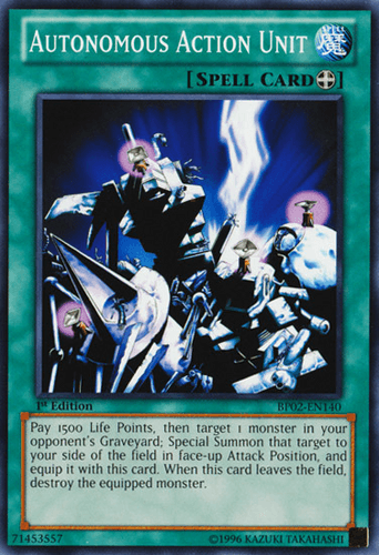 Autonomous Action Unit - BP02-EN140 Common Unlimited