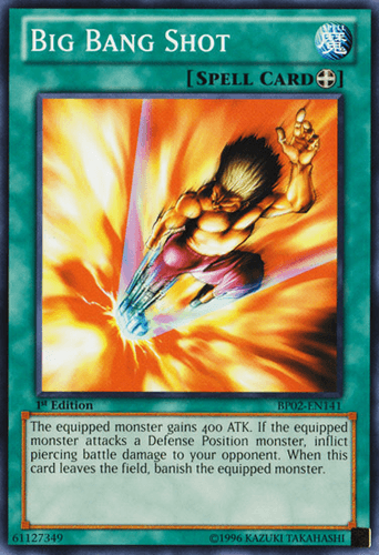 Big Bang Shot - BP02-EN141 Mosaic Rare 1st Edition