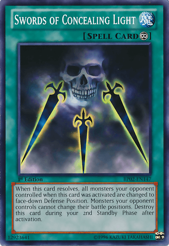 Swords of Concealing Light - BP02-EN147 Common 1st Edition