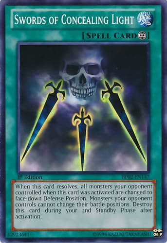 Swords of Concealing Light - BP02-EN147 Mosaic Rare 1st Edition