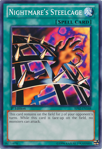 Nightmare's Steelcage - BP02-EN148 Common Unlimited