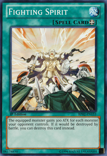 Fighting Spirit - BP02-EN153 Mosaic Rare Unlimited