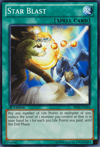 Star Blast - BP02-EN154 Common 1st Edition