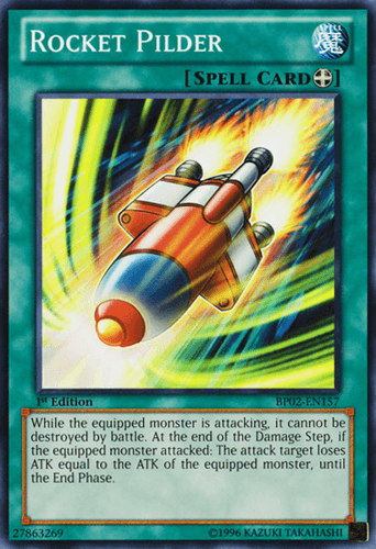 Rocket Pilder - BP02-EN157 Mosaic Rare Unlimited