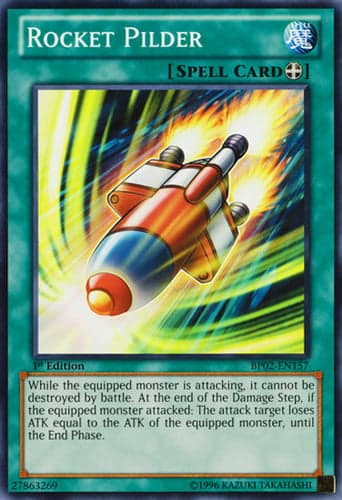 Rocket Pilder - BP02-EN157 Common 1st Edition