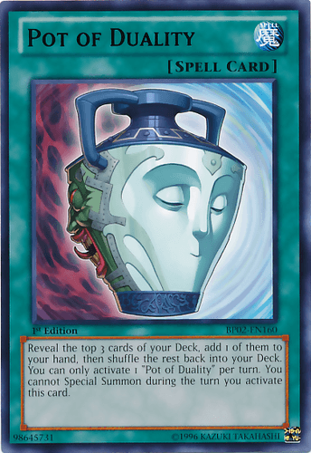 Pot of Duality - BP02-EN160 Rare Unlimited