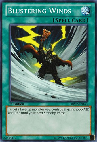 Blustering Winds - BP02-EN163 Common 1st Edition