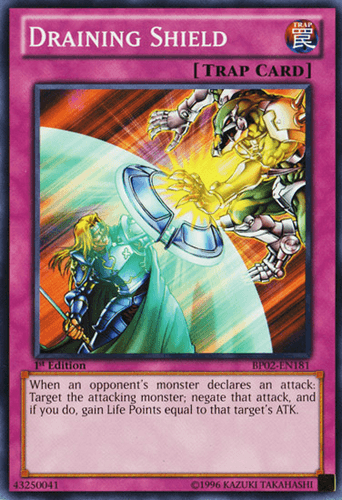 Draining Shield - BP02-EN181 Common Unlimited