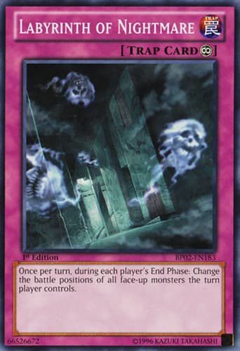 Labyrinth of Nightmare - BP02-EN183 Common 1st Edition