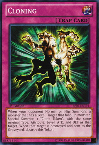 Cloning - BP02-EN191 Mosaic Rare 1st Edition
