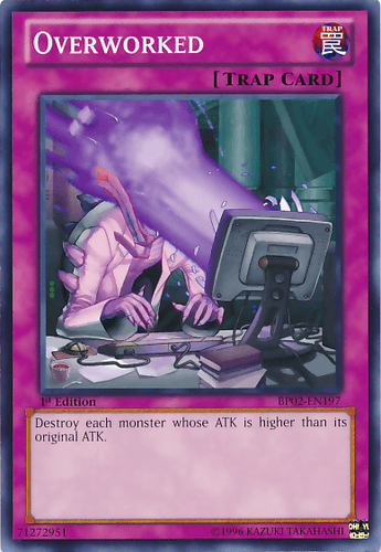 Overworked - BP02-EN197 Common 1st Edition