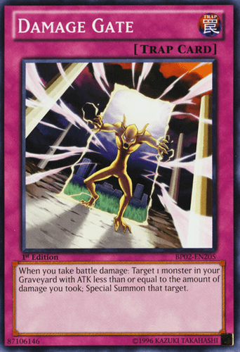 Damage Gate - BP02-EN205 Common Unlimited
