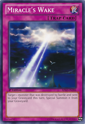 Miracle's Wake - BP02-EN206 Mosaic Rare Unlimited