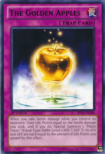 The Golden Apples - BP02-EN208 Mosaic Rare 1st Edition