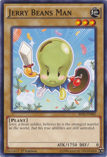 Jerry Beans Man - BP03-EN001 Common Limited Edition