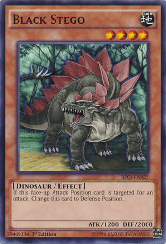 Black Stego - BP03-EN025 Common 1st Edition
