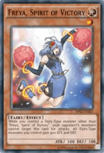 Freya, Spirit of Victory - BP03-EN027 Shatterfoil Rare 1st Edition