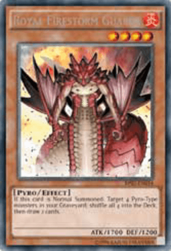 Royal Firestorm Guards - BP03-EN034 Rare 1st Edition