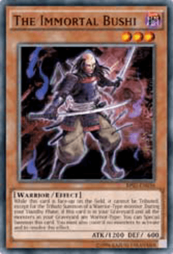 The Immortal Bushi - BP03-EN036 Shatterfoil Rare 1st Edition