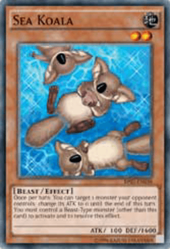 Sea Koala - BP03-EN038 Shatterfoil Rare 1st Edition