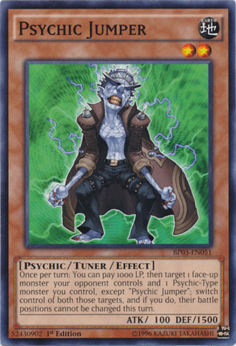 Psychic Jumper - BP03-EN051 Common 1st Edition