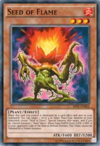 Seed of Flame - BP03-EN052 Shatterfoil Rare 1st Edition
