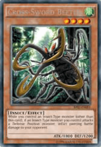 Cross-Sword Beetle - BP03-EN053 Rare 1st Edition