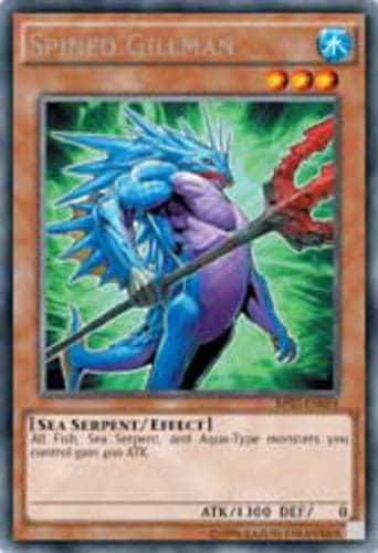 Spined Gillman - BP03-EN059 Shatterfoil Rare 1st Edition