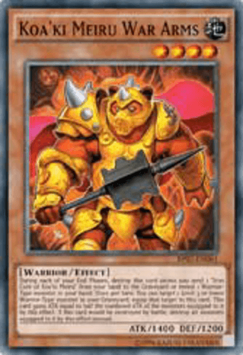 Koa'ki Meiru War Arms - BP03-EN061 Shatterfoil Rare 1st Edition