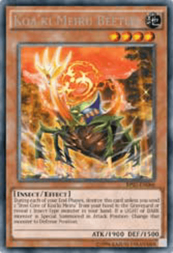 Koa'ki Meiru Beetle - BP03-EN066 Shatterfoil Rare 1st Edition