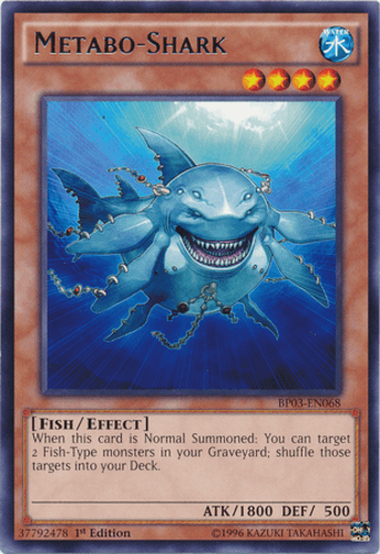 Metabo-Shark - BP03-EN068 Shatterfoil Rare 1st Edition