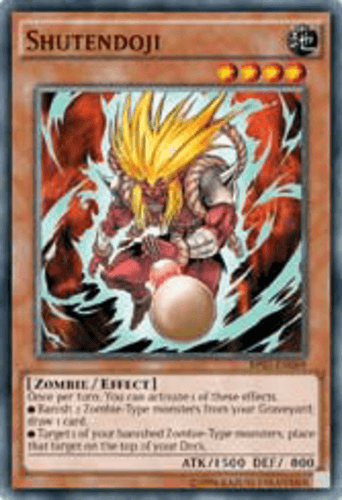Shutendoji - BP03-EN069 Shatterfoil Rare 1st Edition