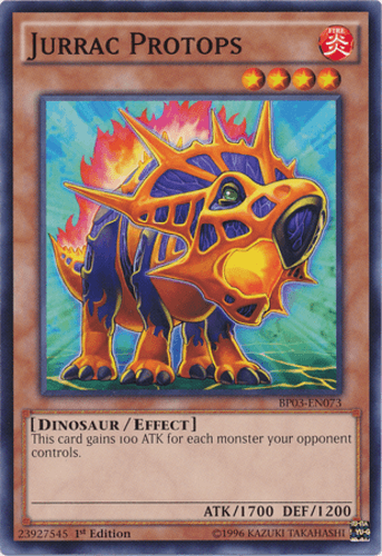Jurrac Protops - BP03-EN073 Shatterfoil Rare 1st Edition