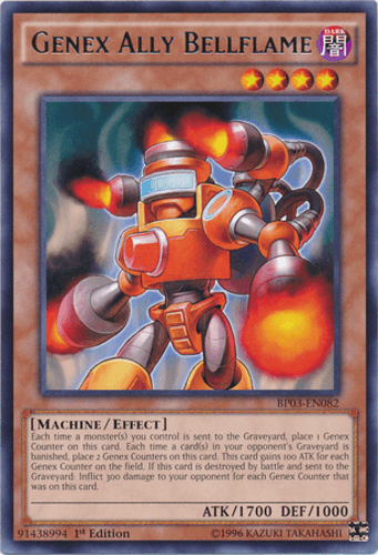 Genex Ally Bellflame - BP03-EN082 Rare 1st Edition
