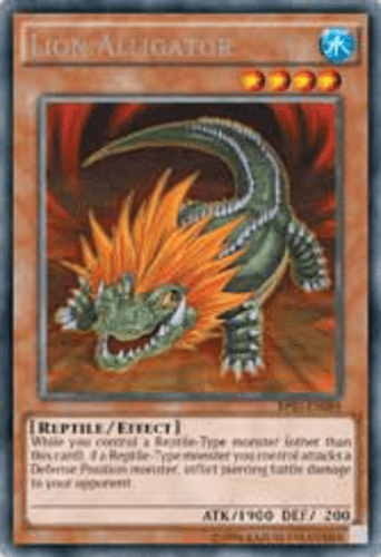 Lion Alligator - BP03-EN089 Rare 1st Edition