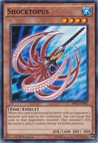 Shocktopus - BP03-EN092 Common 1st Edition