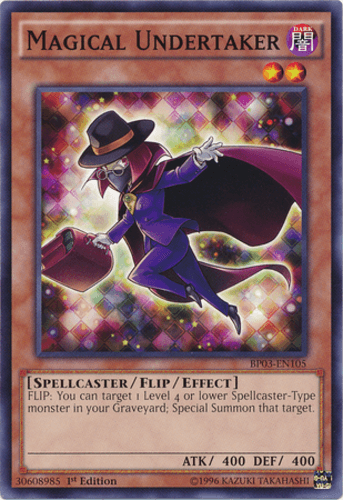 Magical Undertaker - BP03-EN105 Shatterfoil Rare 1st Edition