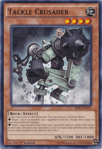 Tackle Crusader - BP03-EN113 Common 1st Edition