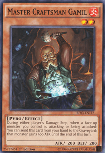 Master Craftsman Gamil - BP03-EN115 Common 1st Edition